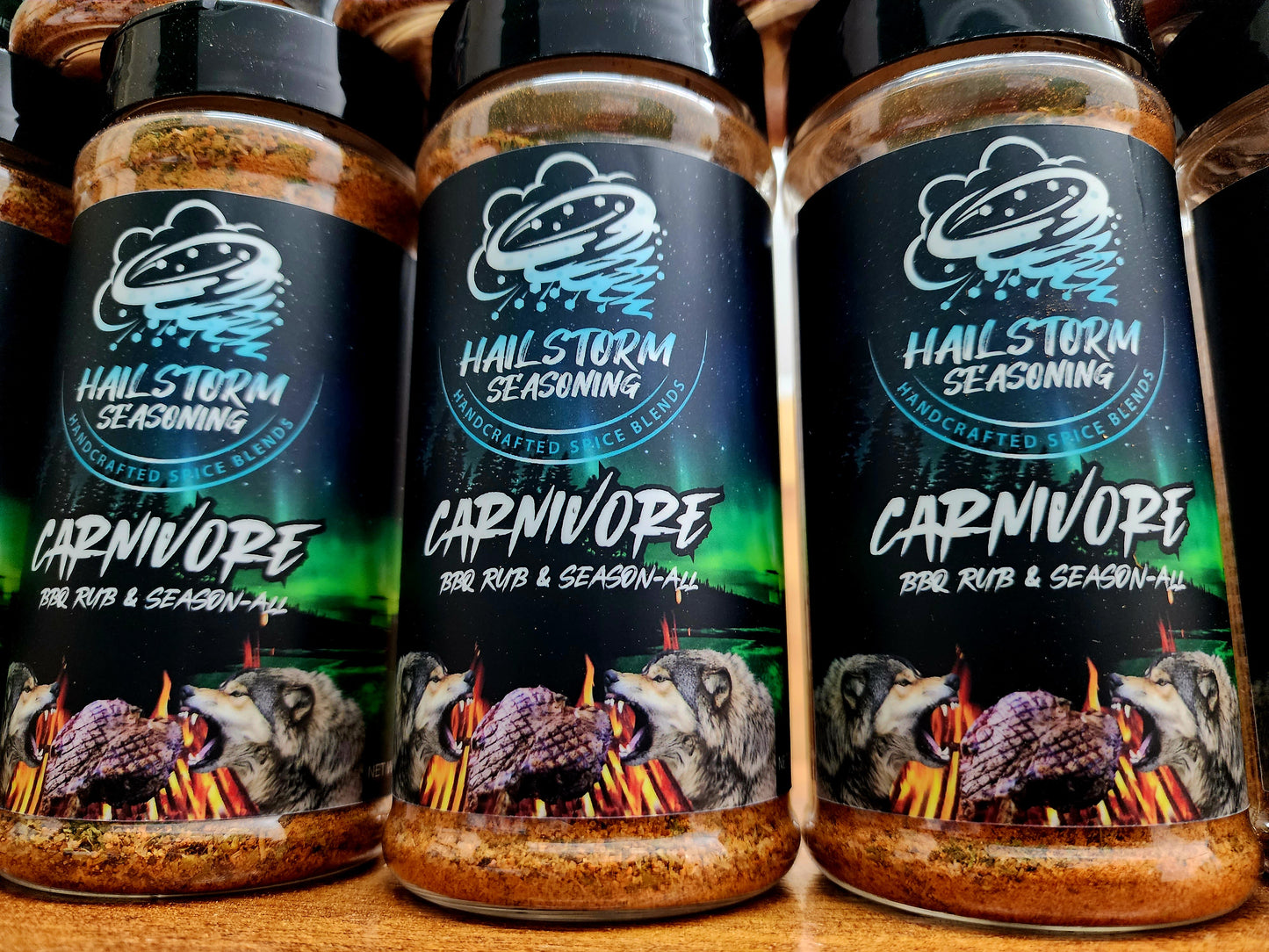 Hailstorm " Carnivore" Premium Seasoning Blend 14oz ( 420g) x 1