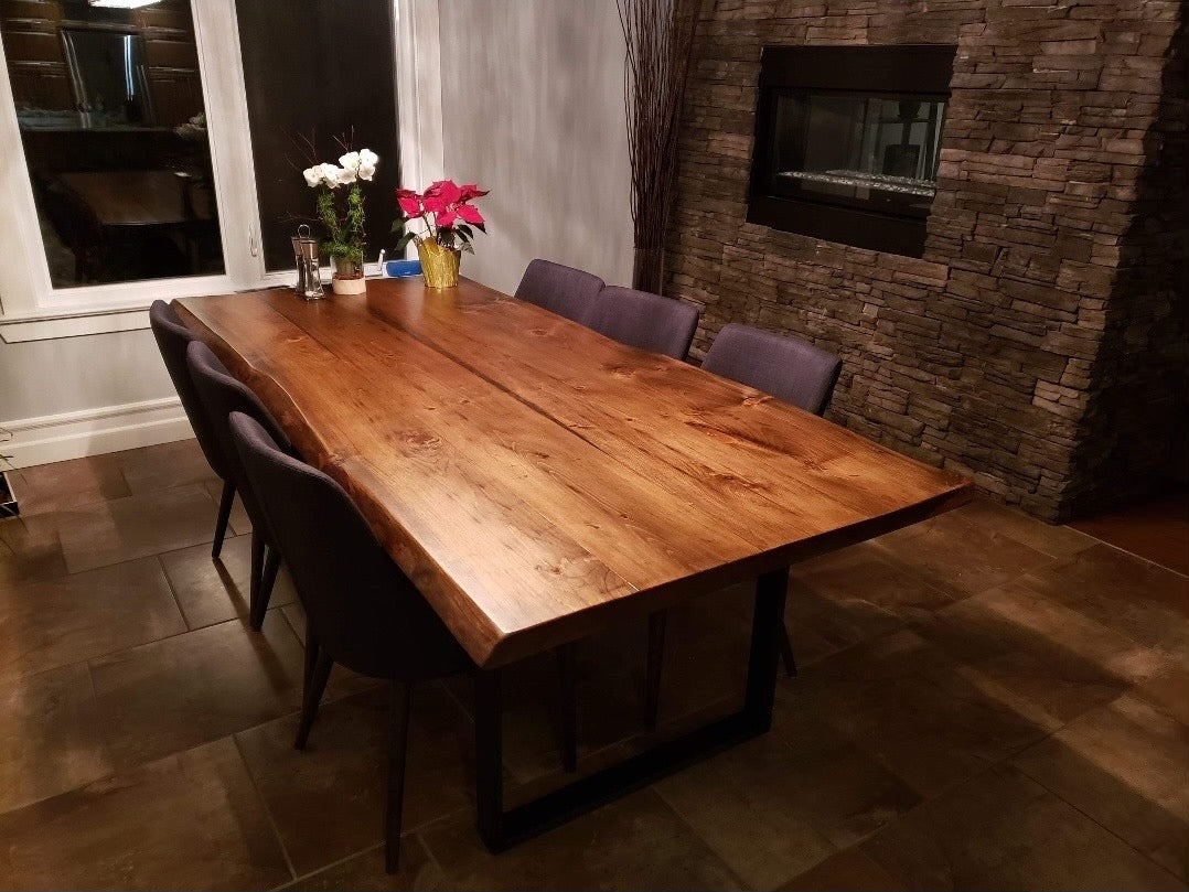 6' Canadian Live Edge Table